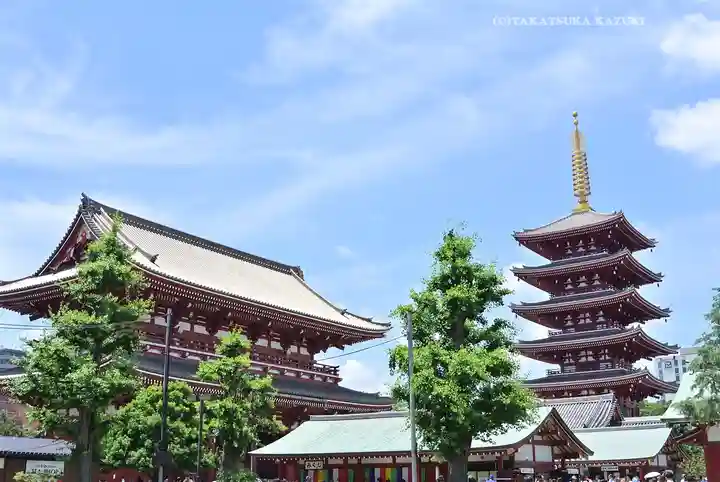浅草寺の景色
