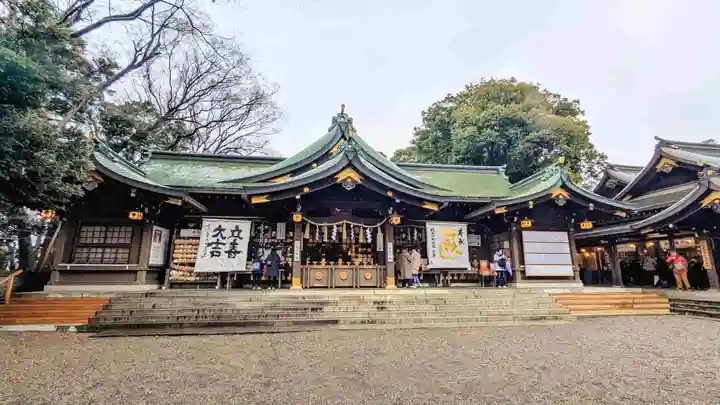 検見川神社の本殿・本堂