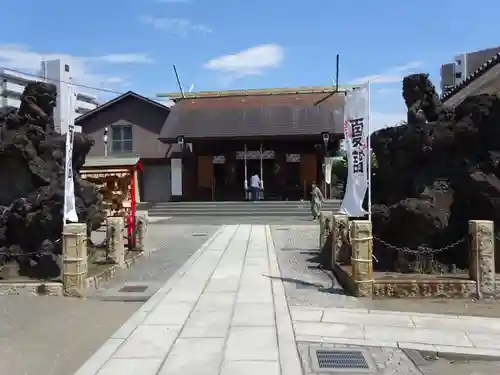 鶴見神社の本殿・本堂