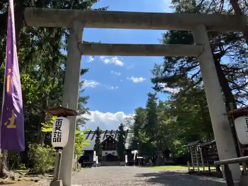 上川神社の鳥居