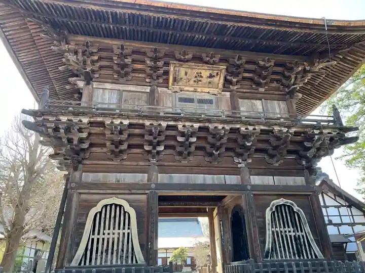 長勝寺の山門・神門