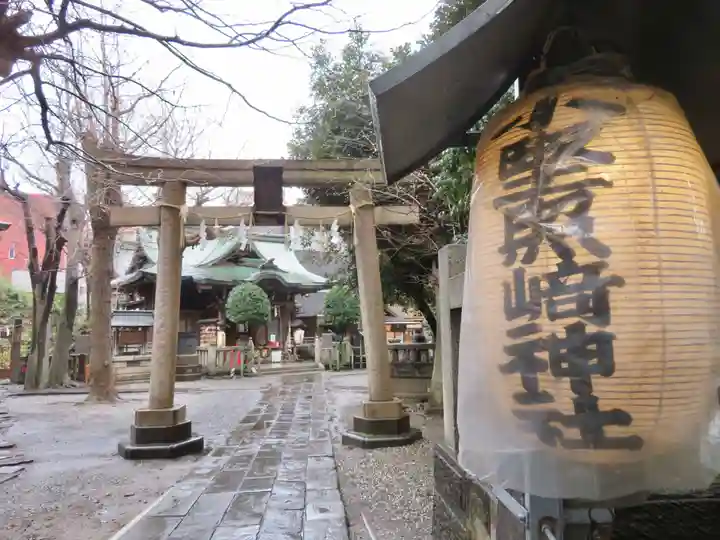 小野照崎神社の鳥居