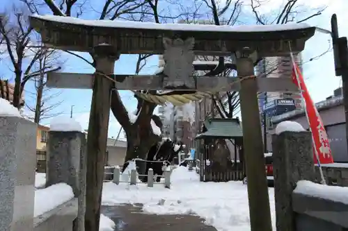 阿邪訶根神社の鳥居