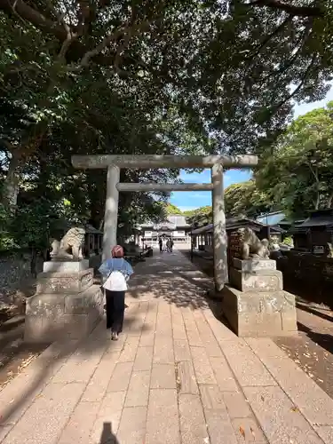 酒列磯前神社の鳥居