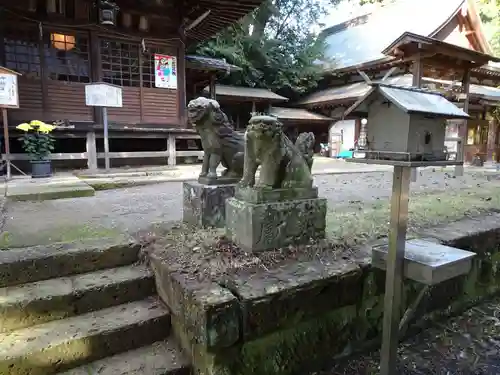 雄琴神社の狛犬