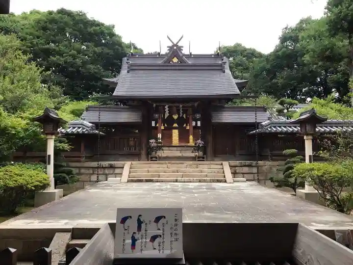 誉田八幡宮の本殿・本堂