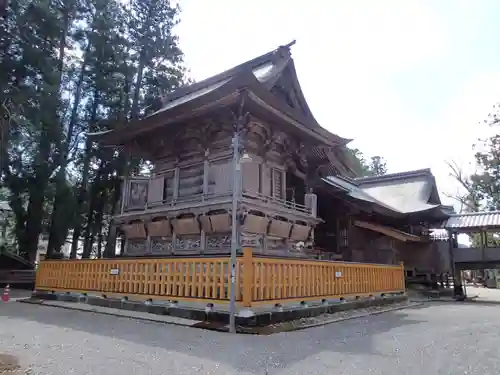 大川上美良布神社の本殿