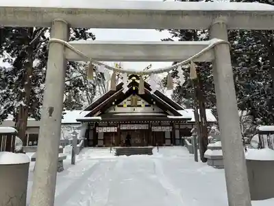 新琴似神社の鳥居