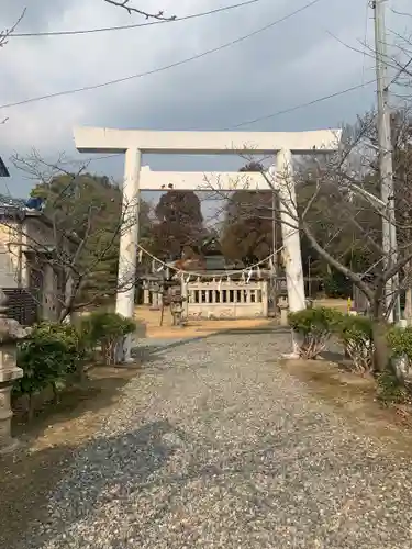 藤島神社の鳥居