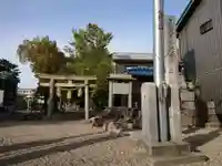 彌五騰社(矢作)の鳥居