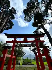 生島足島神社御旅所社の鳥居