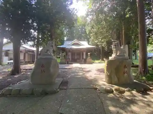 熊野神社の狛犬