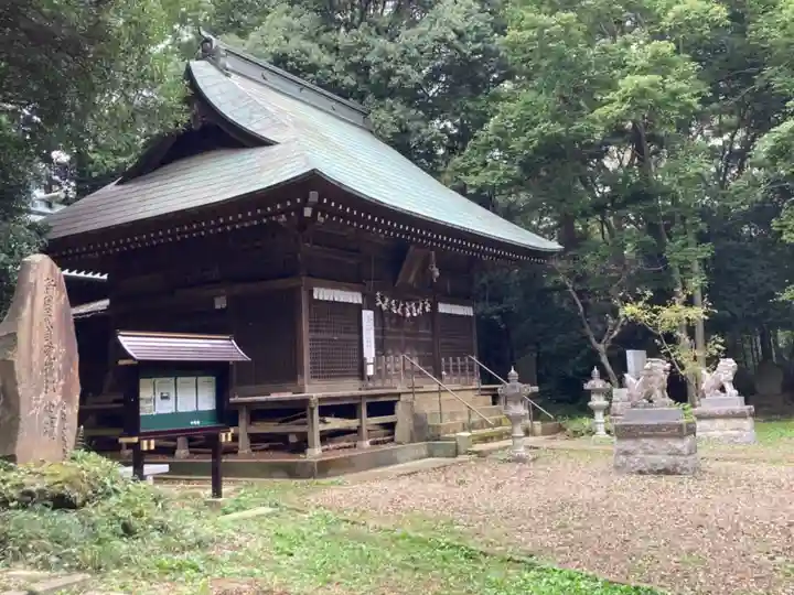 鳩峯八幡神社の本殿・本堂
