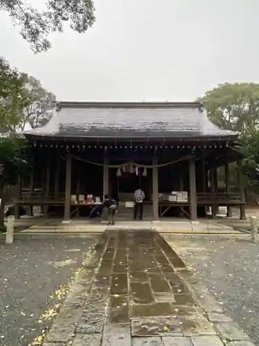 千栗八幡宮の本殿