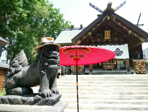 札幌諏訪神社の狛犬