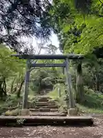 大山阿夫利神社本社の鳥居