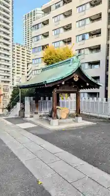 白金氷川神社の手水舎