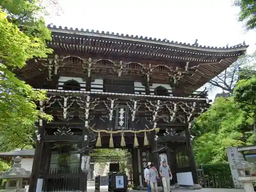 善峯寺の山門・神門