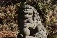 阿久津「田村神社」(郡山市阿久津町)旧社名:伊豆箱根三嶋三社の狛犬