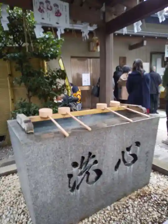 蛇窪神社の手水舎