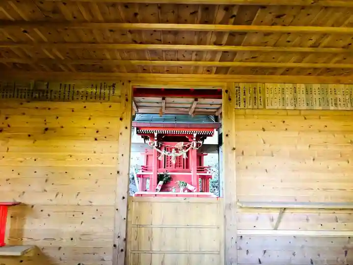 小萩山稲荷神社の本殿・本堂
