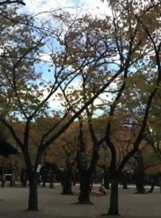 靖國神社の庭園