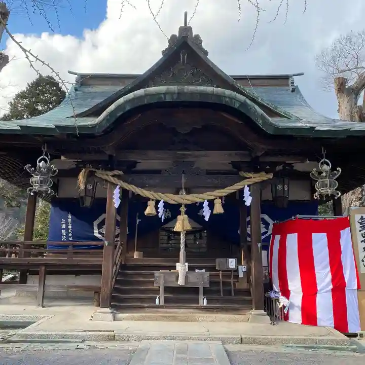 賀羅加波神社の本殿・本堂