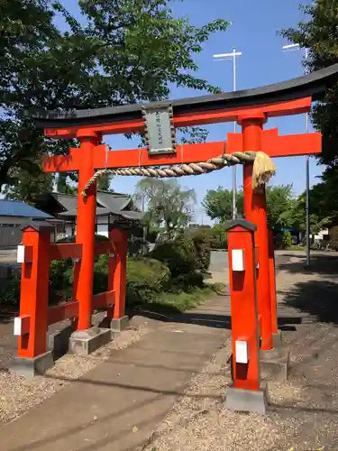 三ヶ島稲荷神社の鳥居