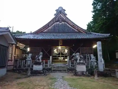 太部古天神社の本殿・本堂