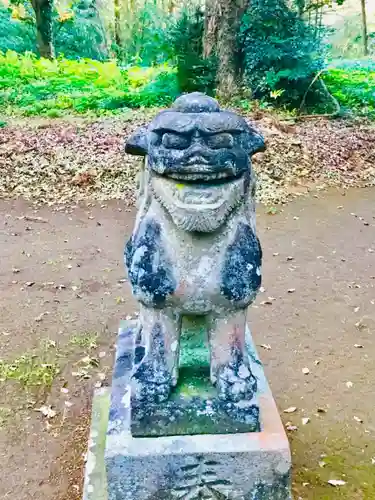 阿弥神社の狛犬