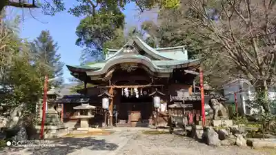 粟田神社の本殿・本堂
