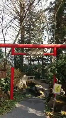 水澤寺(水澤観世音)の鳥居