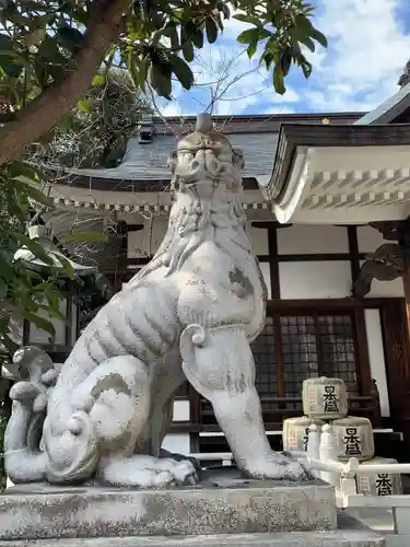 鳥越神社の狛犬