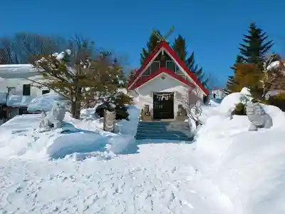 上手稲神社の本殿・本堂