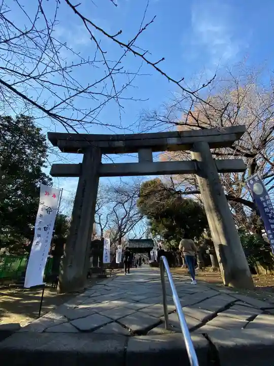 上野東照宮の鳥居