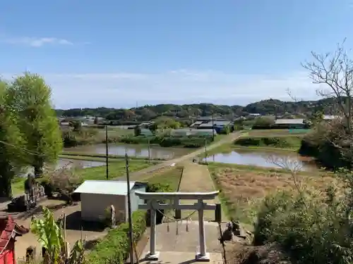 八幡神社の景色