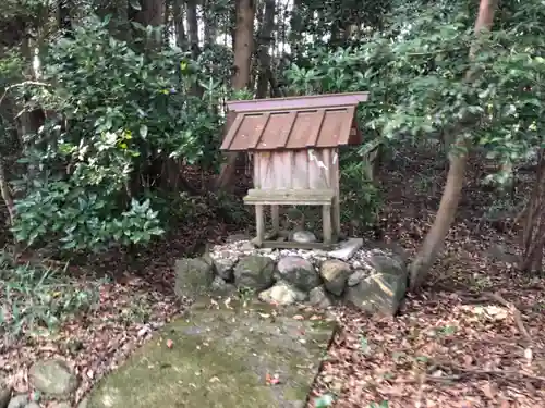 阿射加神社の末社