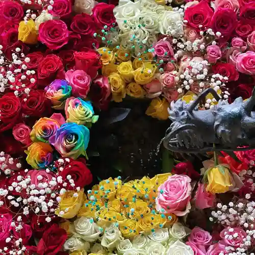 札幌諏訪神社の手水舎