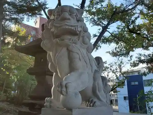 手稲神社の狛犬