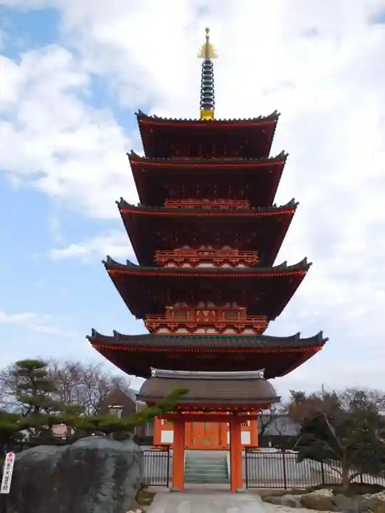飯沼山 圓福寺の塔