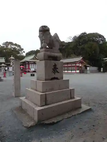 篠崎八幡神社の狛犬