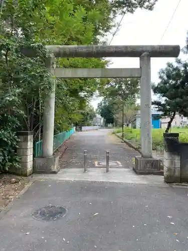 熊野神社の鳥居