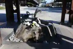 白鷺神社の手水