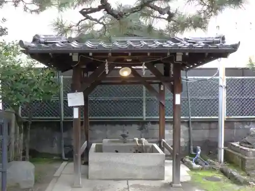 首途八幡宮の手水舎