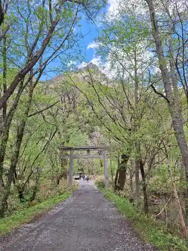 穂高神社奥宮(長野県)