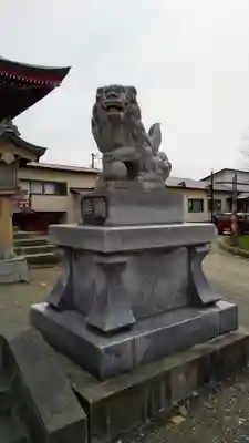 栗山天満宮の狛犬