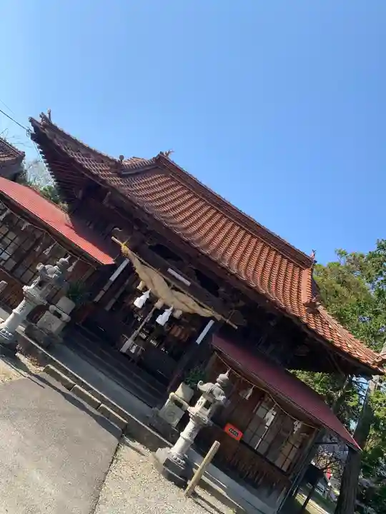 櫛代賀姫神社の本殿・本堂
