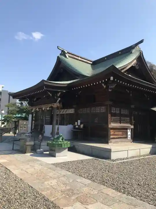 岡田神社の本殿・本堂
