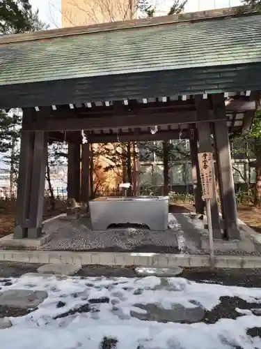 江別神社の手水