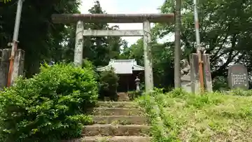 白山神社の鳥居